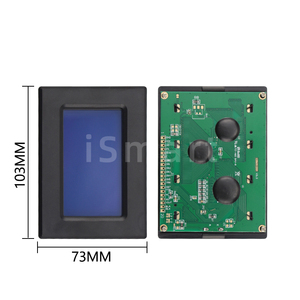 128*64 PUNKTE LCD-modul 5V Gelb Grün 12864 LCD mit hintergrundbeleuchtung ST7920 Parallel port LCD12864 - Product Image 2