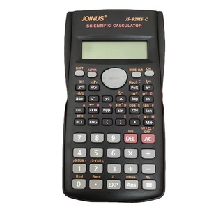 Цифровой статистический тригонометрический калькулятор Zhongcheng 82Ms-C на солнечных батареях, черный для использования на экзаменах для студентов - Product Image 1