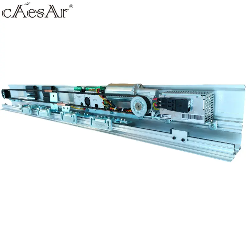 ES200 Caesar sistema de controle automático elétrico para portão de vidro deslizante com motor DC para hotel