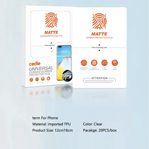 Cedle TPU Hydrogel phim tấm Nano Matte bảo vệ màn hình cho máy cắt Nano lỏng bảo vệ màn hình cho Xiaomi <span class=keywords><strong>hongmi</strong></span> - Product Image 3