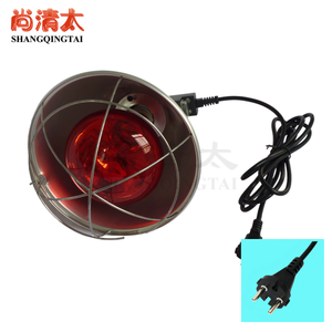 250W Nhiệt Bóng Đèn Cho Gà Con Nhiệt Màu Đỏ Đèn Bóng Đèn Cho Gà Sưởi Ấm Hồng Ngoại Đèn Cho Vật Nuôi Động Vật Tiêu Chuẩn Châu Âu 2 Cắm - Product Image 6