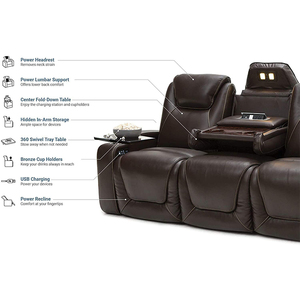 Desain Terbaru 2021 Pabrik Penjualan Langsung Tempat Duduk Elektrik Kursi Bioskop Rumah Kursi Malas Film Teater Rumah <span class=keywords><strong>Sofa</strong></span> - Product Image 2