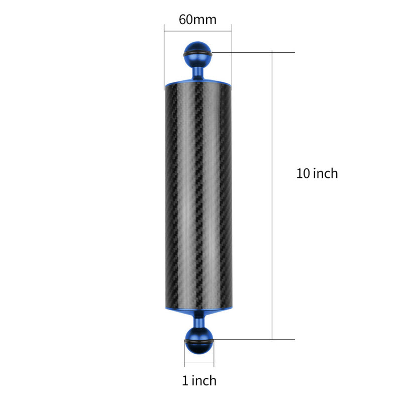 10 pouces bleu (flottabilité 450g)