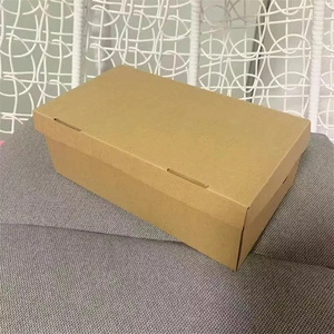 Складные коробки для хранения обуви бумажная упаковка для почтовых отправок Пустые Картонные Коробки - Product Image 4