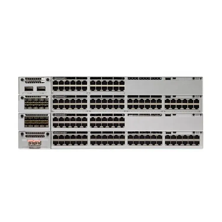 Guter Preis Original neue 9300L 48p Full PoE, Netzwerk Switch 4x10G Uplink C9300L-48PF-4X-A