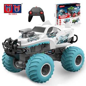 Özel eğitim Diy 1/16 Rc oyuncaklar blok R/C oyuncaklar montaj uyumlu büyük parçacıklar uzaktan kumanda yapı Off Road araba oyuncak - Product Image 3
