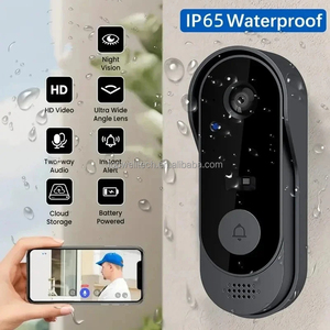 Timbre de puerta con vídeo Wifi, timbre Visual inteligente, intercomunicador bidireccional, visión nocturna infrarroja, sistema de seguridad de monitoreo remoto - Product Image 5