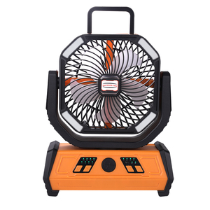 Outdoor Camping Fan 20000mAh Große Batterie wiederauf ladbar mit LED und Power Bank Funktion Fernbedienung 90 Grad Rotation Timer - Product Image 6
