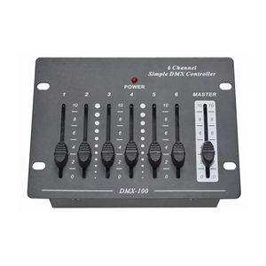 Factory Wholesale 192 <strong>Controller</strong> 6 Channel Console DMX512 <strong>Controller</strong> Dimming Table Wedding Console Small Light Console