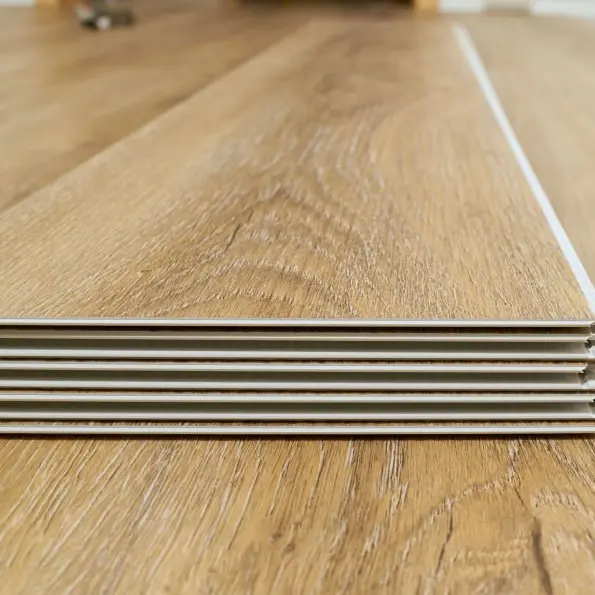 Anti Slip Plastic Flooring Waterproof Wood Style Unilin Click Lvt Pvc Floor Tile Spc Vinyl Flooring Plank