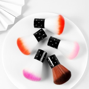 Xách tay mới móng tay duy nhất nấm công cụ làm đẹp với mái tóc mềm mại dễ dàng để sử dụng lỏng bột bàn chải thuận tiện xử lý vị trí - Product Image 2