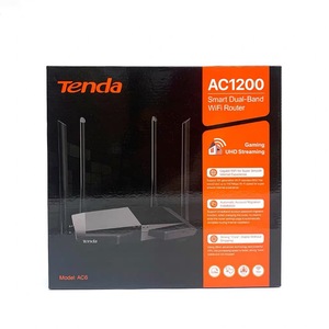 מחיר סיטונאי tenda ac6 ac1200 2.4g + 5ghz 6dbi במהירות גבוהה באינטרנט אלחוטי
