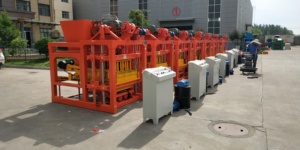 QTJ4-24混凝土标准固体砌块模具制造机械路块厂家直销 - Product Image 4