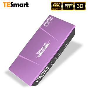 TESmart-conmutador divisor HDMI, OEM ODM, entrada 1 salida 2, HDCP HDR EDID 4K 60Hz - Product Image 2