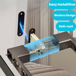 2025 आधुनिक न्यूनतम चुंबकीय दरवाजा लॉक टिकाऊ एल्यूमीनियम मिश्र धातु 3 कुंजी एंटी-चोरी विरोधी जंग आसान स्थापना नई प्रवृत्ति - Product Image 3