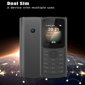 โทรศัพท์ปุ่มเครือข่าย2G สำหรับ Nokia 110โทรศัพท์เคลื่อนที่สองซิม1.77นิ้วใช้งานได้ทุกรุ่น - Product Image 4