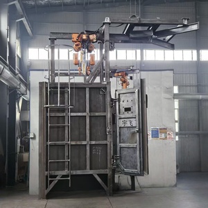 Factory Outlet High Quality 45KW Steel Deck Derusting Hook Type Automatic Shot Blaster Hanger Shot Blasting Engine Motor Pump - Product Image 4