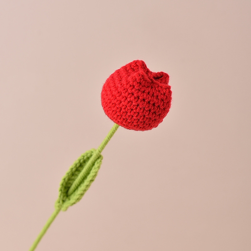 Une tulipe rouge (produit fini)