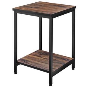 茶几边桌与仓储货架乡村风格床头柜咖啡桌 - Product Image 1