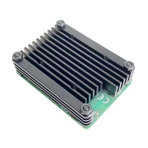 Modulo di calcolo Raspberry Pi 4 CM4 12mm dissipatore di calore in alluminio incorporato/dispositivo di raffreddamento/radiatore/supporto guscio protettivo ventola da 30mm