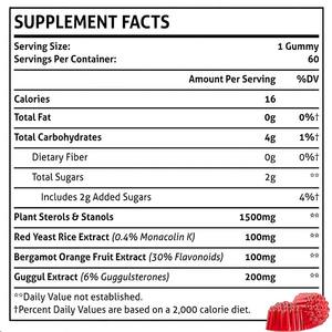 Горячая распродажа, OEM растительные стерины, поддерживающие холестерин, добавка, комплексный холестерин, смешанный ягодный вкус, холестерин - Product Image 3