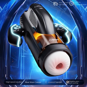 Automatische Telescopische Mannen Masturbator Cup Met Zuigende Verwarming Stuwkracht Voorzien Van Veilige Seks Seksspeeltjes - Product Image 3