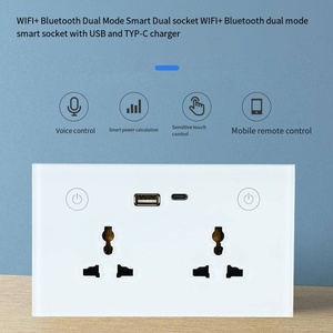 ZIGBEE V3 Apple homekit App está conectado directamente con USB tipo C pared inteligente receptáculo de pared enchufe inteligente - Product Image 3