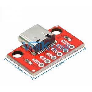 TYPE-C女性と女性のテストボードUSB3.1 16Pから2.54高電流アダプタモジュール - Product Image 3