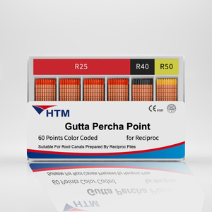 Htm độ chính xác cao radiopaque kênh gốc điền Vật liệu gutta percha điểm không có thử nghiệm phù hợp cho protaper waveone nha khoa - Product Image 2