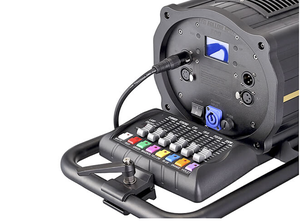 Светодиодный прожектор <span class=keywords><strong>DMX</strong></span> 600 Вт с углом луча 7-13°, цветовая температура 8000K, класс защиты IP20, управление DMX512 для сценического освещения - Product Image 4