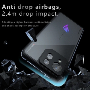 Asus ROG Phone 8 7 Pro Ultimate Matte ShockproofTPUケース用非黄変バックカメラバンパーカバーケーシングシェルプロテクター - Product Image 6