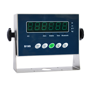 Display indicatore di pesatura digitale in acciaio inossidabile per bilancia da banco per bilance da pavimento - Product Image 4