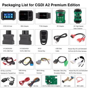 Программатор ключей CGDI A2 для программирования ключей BDC2/вычисления пароля/считывания и записи ключей/генерирования файлов ключей - Product Image 6