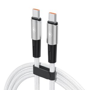 中国工厂强C至C 2.4A 60W 1m加长数据线手机充电器数据传输电缆 - Product Image 1