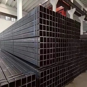 现货矩形方形镀锌钢管厂批发低价输油管道弯曲加工 - Product Image 6