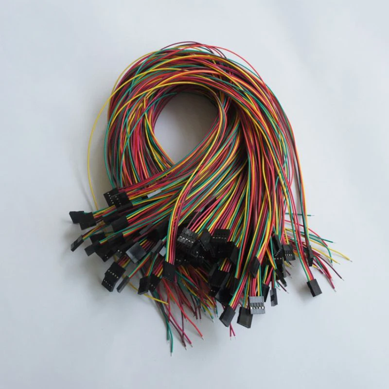Customized wire harness Manufacturer supply 8 pin 254mm dupont connector cable assembly wire harness