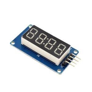 <strong>TM1637</strong> LED Display Module For 7 Segment 4 Bits 0.36Inch Clock RED Anode Digital Tube Four Serial Driver Board Pack - Product Image 1