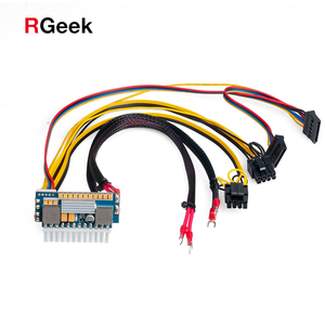 RGeek 24pin 12V DC <strong>Input</strong> 450W Peak <strong>Output</strong> Switch ATX Pico PSU Mini ITX <strong>PC</strong> Power - Product Image 2