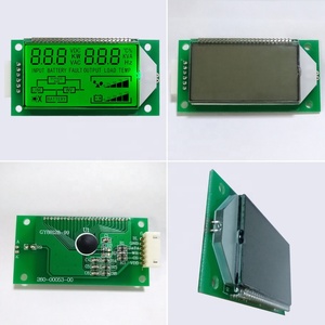 Niedriger Preis TN 7 Segment monochrome LCD-Displays grüne Hintergrund beleuchtung Wechsel richter Ups LCD-Bildschirm Modul - Product Image 6