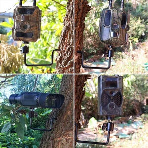 Yaban hayatı Trail avcılık kamera ağacı dağı ile 1/4 inç vida takip kamerası tutucu montaj braketi kamera aksesuarı ağacı standı - Product Image 4