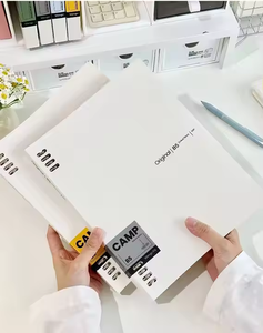 Alta Calidad De fábrica al por mayor carpeta personalizada diario de hojas sueltas cuaderno B5 planificador diario Bloc de notas para estudiante cuaderno - Product Image 5