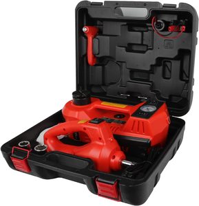 5Tカージャックキット4in1電気油圧カージャックセット12V電気インパクトレンチ、タイヤインフレーターポンプとLEDトーチ付き - Product Image 3