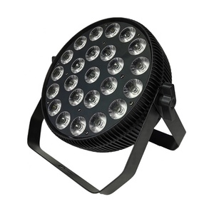 ไฟพาร์ LED Pro DJ 24x18W 6IN1 rgbwaauv DMX แบบแบน LED PAR Manual - Product Image 5