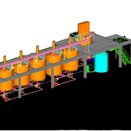Lítio ferro fosfato LFP linha de produção automatizada integrado moagem sistema EPC engenharia serviço