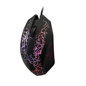 <strong>Basic</strong> 3D Ergonomic 7 Color LED Light Gaming Mouse Cheap Wired USB <strong>Computer</strong> Peripheral Optically for Laptops Promoted Gift - Product Image 1