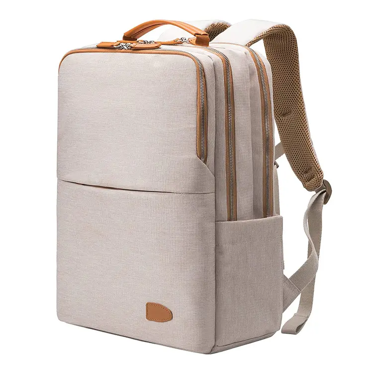Mochila de trabajo de viaje escolar impermeable, mochila para portátil de 15,6 pulgadas para mujer y hombre, lona, poliéster, dibujos animados, moda personalizada