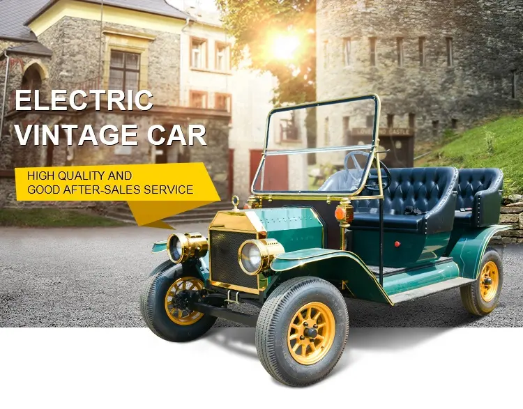 सस्ते कीमत इलेक्ट्रिक विंटेज कार क्लासिक कार गोल्फ गाड़ी क्लब कार बिक्री के लिए