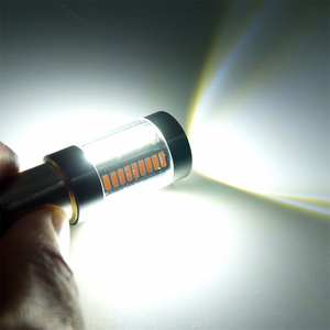 ไฟสปอตไลท์สองสีสำหรับรถยนต์หลอด LED CANbus 12V 33W 1157 T20 - Product Image 3