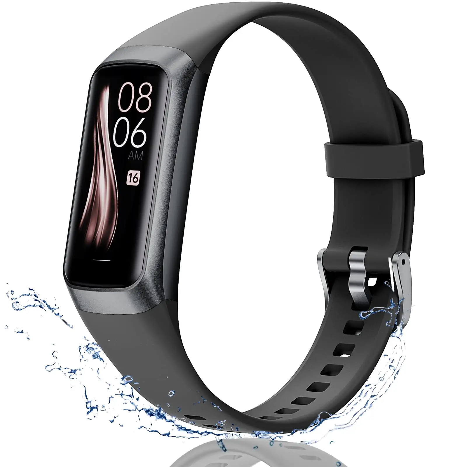 C60 relógio inteligente de frequência cardíaca fitness pedômetro sono IP67 pulseira inteligente à prova d'água smartwatch de saúde de 1.1 polegadas para homem