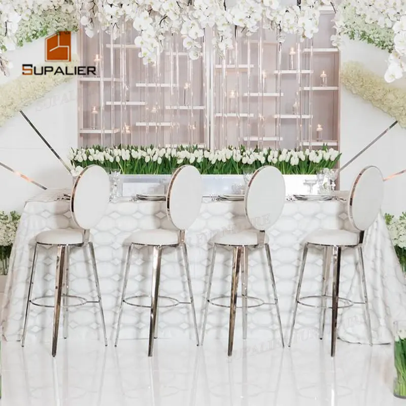 Supalier Night Club silla alta de Bar Silla de mostrador para cocina moderna silla alta de lujo taburete de bar